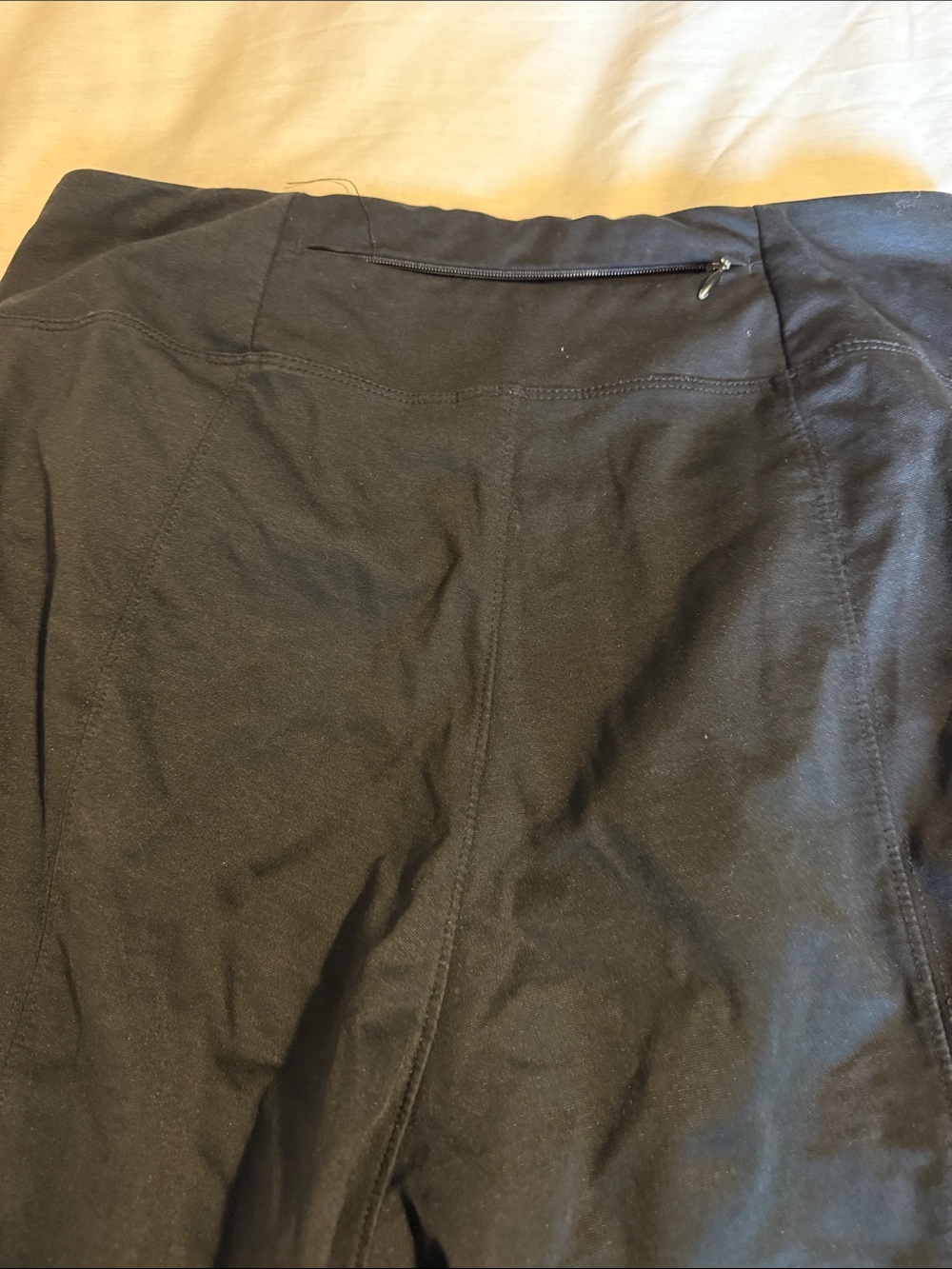 Athleta Black Wide-Leg Pull-On Pants - Picture 6 of 6